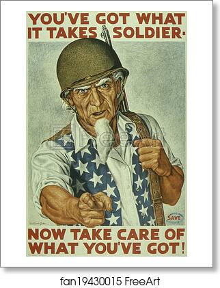 Free art print of You've got what it takes soldier. Now take care of what you've got! Free art print of You've got what it takes soldier. Now take care of what you've got!