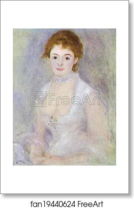 Free art print of Portrait of Madame Henriot by Pierre-Auguste Renoir Free art print of Portrait of Madame Henriot by Pierre-Auguste Renoir