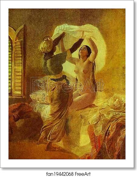 Free art print of In a Harem. "By Allah's Order Underwear Should Be Changed Once a Year" by Karl Brulloff Free art print of In a Harem. "By Allah's Order Underwear Should Be Changed Once a Year" by Karl Brulloff