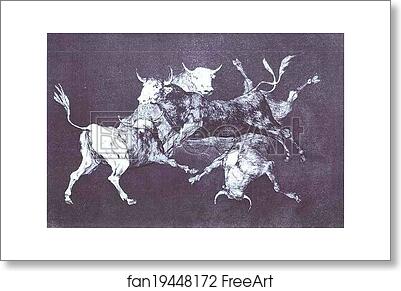 Free art print of Disparate de Tondoa (Foolishness of the Fools) by Francisco De Goya Y Lucientes