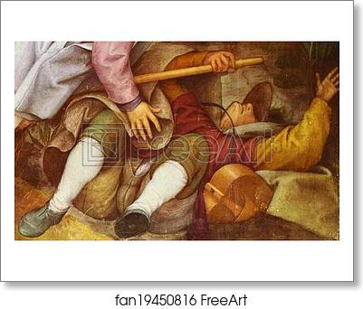 Free art print of The Parable of the Blind. Detail by Pieter Bruegel The Elder Free art print of The Parable of the Blind. Detail by Pieter Bruegel The Elder