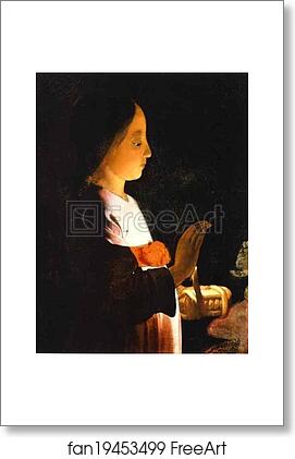 Free art print of Education of the Virgin. Detail by Georges De La Tour Free art print of Education of the Virgin. Detail by Georges De La Tour