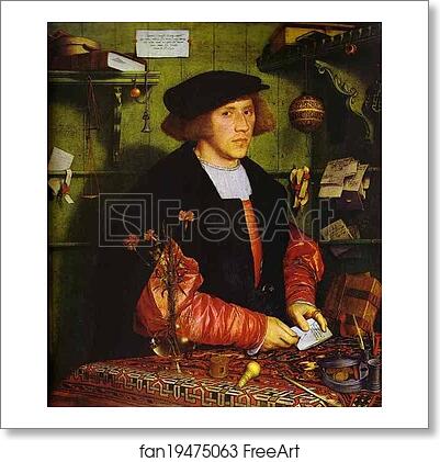 Free art print of Portrait of Georg Gisze of Danzig by Hans Holbein The Younger Free art print of Portrait of Georg Gisze of Danzig by Hans Holbein The Younger