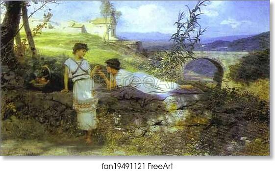 Free art print of Talisman by Henryk Hector Siemiradzki