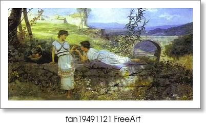 Free art print of Talisman by Henryk Hector Siemiradzki Free art print of Talisman by Henryk Hector Siemiradzki