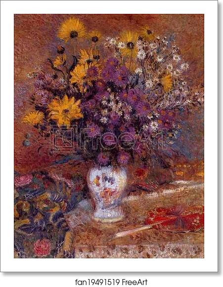 Free art print of Vase of Flowers by Georges Lemmen Free art print of Vase of Flowers by Georges Lemmen