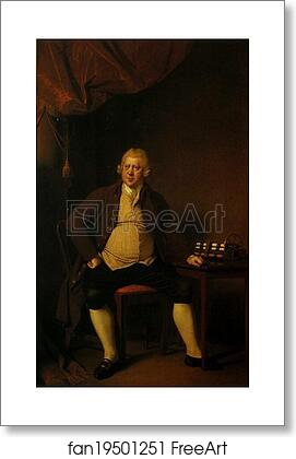 Free art print of Sir Richard Arkwright by Joseph Wright Of Derby