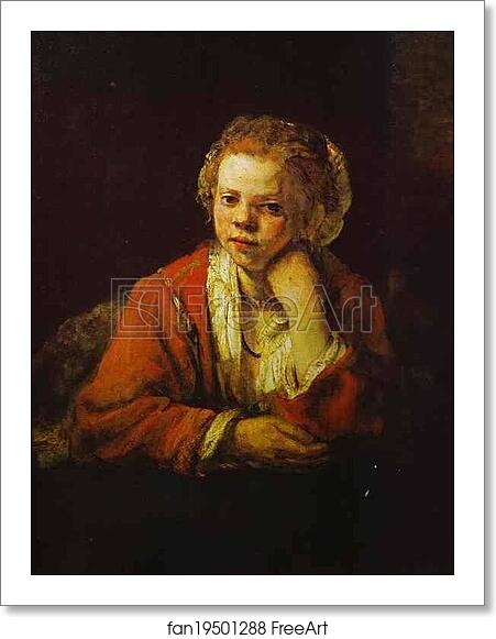 Free art print of Young Girl at the Window by Rembrandt Harmenszoon Van Rijn Free art print of Young Girl at the Window by Rembrandt Harmenszoon Van Rijn