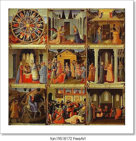 Free art print of Armadio degli Argenti by Fra Angelico Free art print of Armadio degli Argenti by Fra Angelico