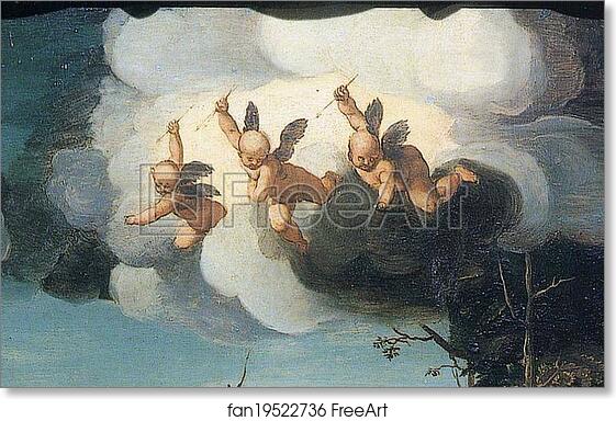 Free art print of Martyrdom of the Ten Thousand Martyrs. Detail by Agnolo Bronzino