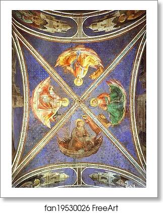 Free art print of The Four Evangelists by Fra Angelico