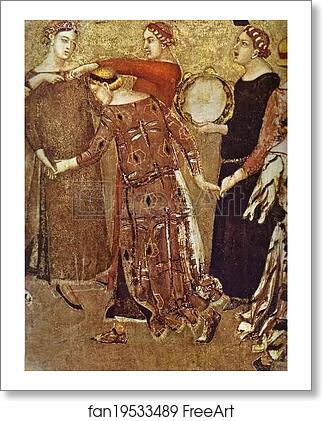 Free art print of Allegory of Good Government: Effects of Good Government in the City. Detail by Ambrogio Lorenzetti Free art print of Allegory of Good Government: Effects of Good Government in the City. Detail by Ambrogio Lorenzetti