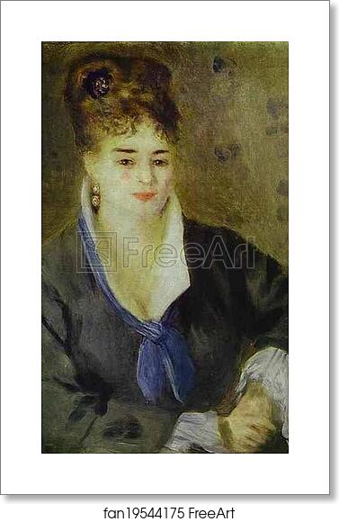 Free art print of Lady in Black by Pierre-Auguste Renoir Free art print of Lady in Black by Pierre-Auguste Renoir