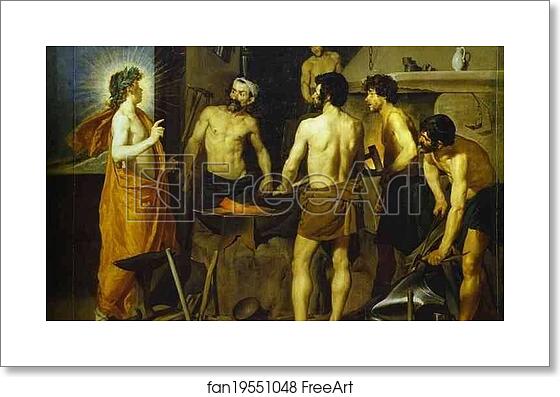 Free art print of The Forge of Vulcan by Diego Velázquez Free art print of The Forge of Vulcan by Diego Velázquez