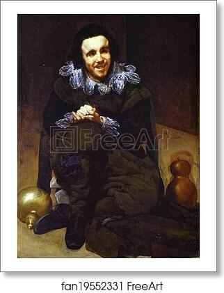 Free art print of The Buffoon Calabazaz (Calabacillas) by Diego Velázquez Free art print of The Buffoon Calabazaz (Calabacillas) by Diego Velázquez