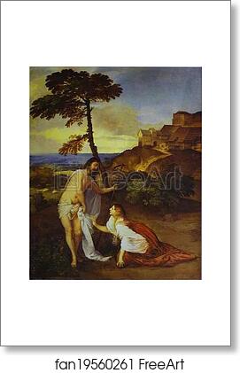 Free art print of Noli me tangere by Titian