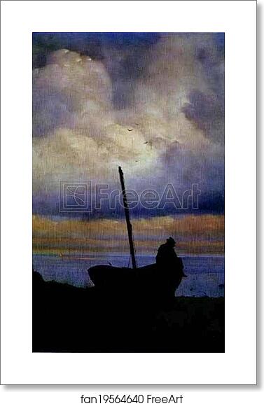 Free art print of View of the Coast Near St. Petersburg by Ivan Aivazovsky Free art print of View of the Coast Near St. Petersburg by Ivan Aivazovsky