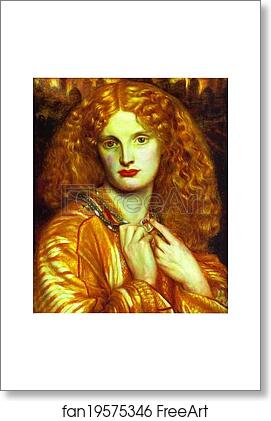 Free art print of Helen of Troy by Dante Gabriel Rossetti