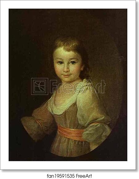 Free art print of Portrait of Countess Praskovya Vorontsova as a Child by Dmitry Levitzky Free art print of Portrait of Countess Praskovya Vorontsova as a Child by Dmitry Levitzky