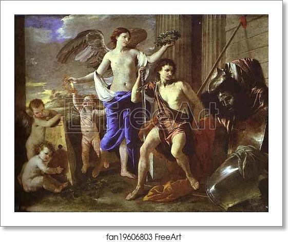 Free art print of The Triumph of David by Nicolas Poussin Free art print of The Triumph of David by Nicolas Poussin