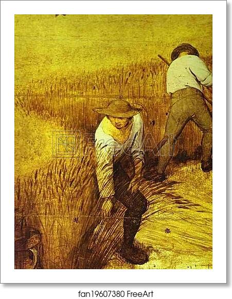 Free art print of The Corn Harvest (August). Detail by Pieter Bruegel The Elder Free art print of The Corn Harvest (August). Detail by Pieter Bruegel The Elder
