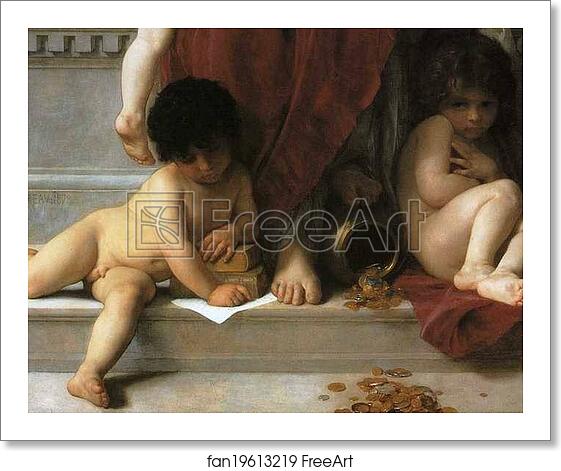 Free art print of Charity. Detail by William-Adolphe Bouguereau Free art print of Charity. Detail by William-Adolphe Bouguereau