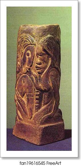 Free art print of Ceramic vase with Tahitian Gods - Hina and Tefatou by Paul Gauguin Free art print of Ceramic vase with Tahitian Gods - Hina and Tefatou by Paul Gauguin