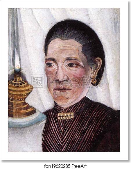 Free art print of Portrait of the Artist's Second Wife by Henri Rousseau Free art print of Portrait of the Artist's Second Wife by Henri Rousseau