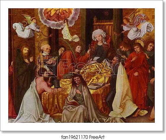 Free art print of Death of the Virgin by Hans Holbein The Elder Free art print of Death of the Virgin by Hans Holbein The Elder