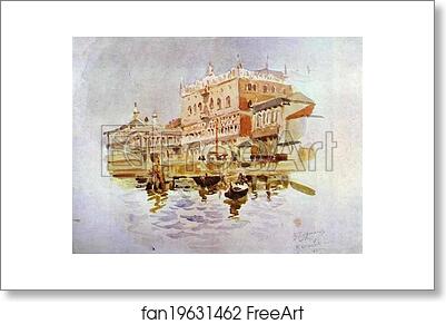 Free art print of The Dodges' Palace. Venice by Vasily Surikov Free art print of The Dodges' Palace. Venice by Vasily Surikov