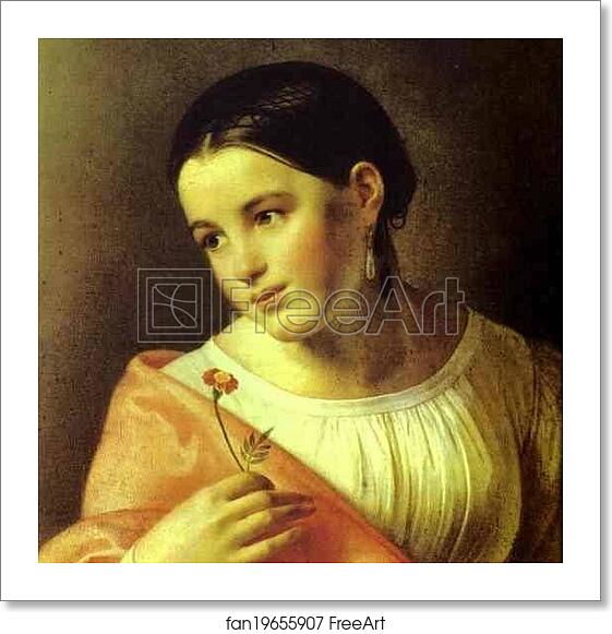 Free art print of Poor Lisa by Orest Kiprensky Free art print of Poor Lisa by Orest Kiprensky