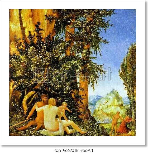 Free art print of Landscape with Satyr Family by Albrecht Altdorfer Free art print of Landscape with Satyr Family by Albrecht Altdorfer