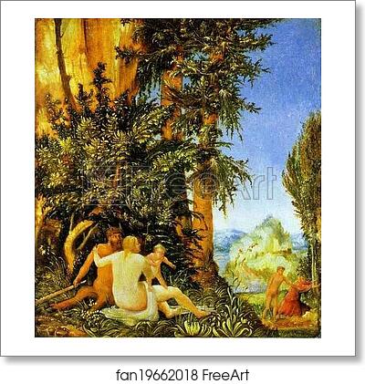 Free art print of Landscape with Satyr Family by Albrecht Altdorfer Free art print of Landscape with Satyr Family by Albrecht Altdorfer