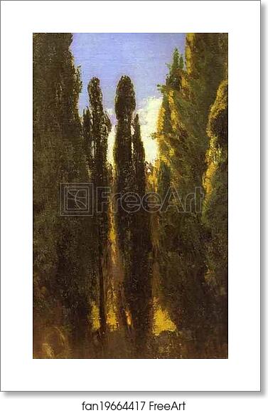 Free art print of Cypresses in the Crimea by Feodor Vasilyev Free art print of Cypresses in the Crimea by Feodor Vasilyev