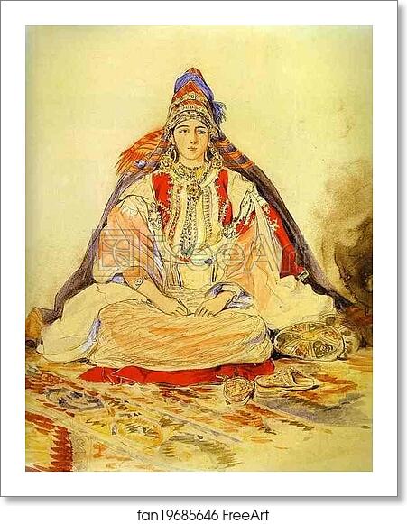 Free art print of Jewish Bride by Eugène Delacroix Free art print of Jewish Bride by Eugène Delacroix