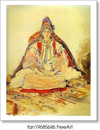 Free art print of Jewish Bride by Eugène Delacroix Free art print of Jewish Bride by Eugène Delacroix