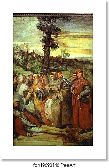 Free art print of The Healing of the Wrathful Son by Titian Free art print of The Healing of the Wrathful Son by Titian