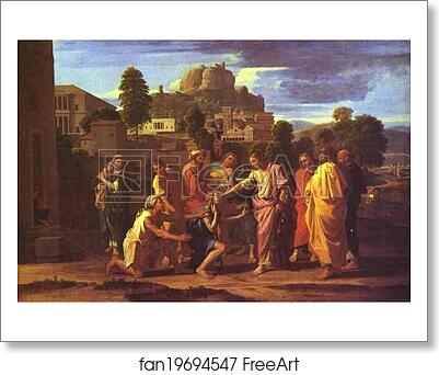Free art print of Christ Healing the Blind by Nicolas Poussin Free art print of Christ Healing the Blind by Nicolas Poussin