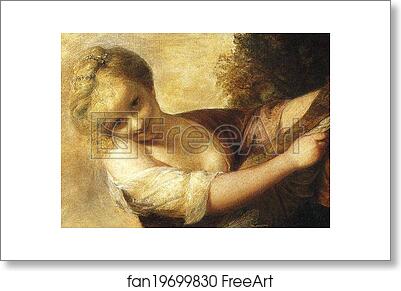 Free art print of David Garrick Between Tragedy and Comedy. Detail by Sir Joshua Reynolds Free art print of David Garrick Between Tragedy and Comedy. Detail by Sir Joshua Reynolds