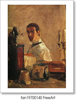 Free art print of Self-Portrait by Henri De Toulouse-Lautrec