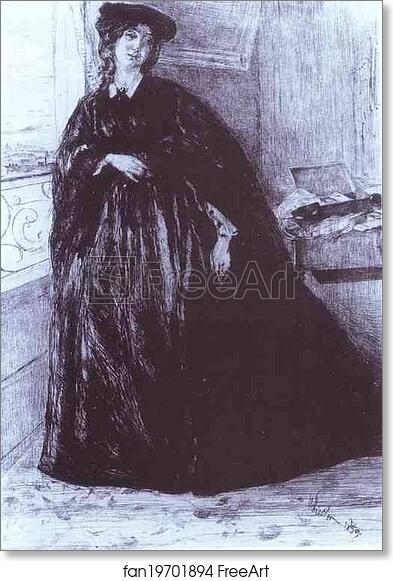 Free art print of Finette by James Abbott Mcneill Whistler