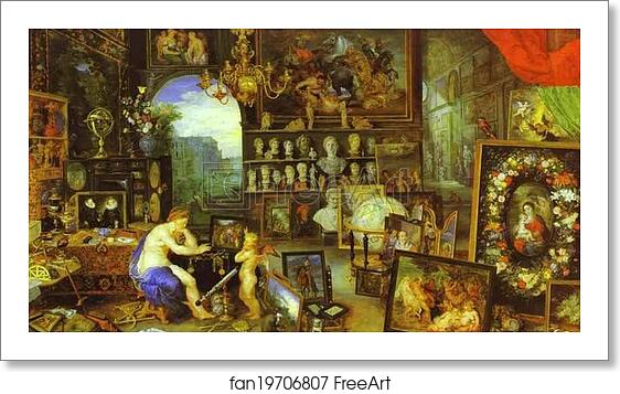 Free art print of Allegory of Sight by Jan Brueghel The Elder Free art print of Allegory of Sight by Jan Brueghel The Elder