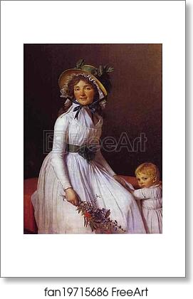 Free art print of Portrait of Emilie Sériziat and Her Son by Jacques-Louis David Free art print of Portrait of Emilie Sériziat and Her Son by Jacques-Louis David