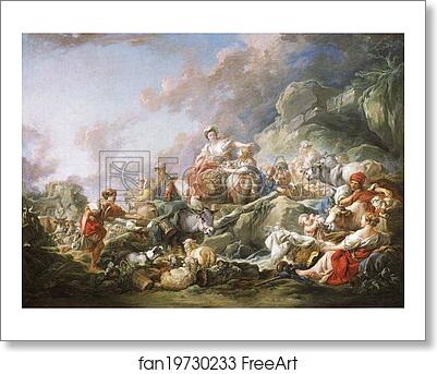 Free art print of Return from the Market by François Boucher