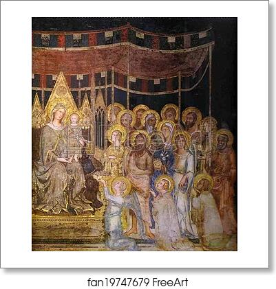 Free art print of Maestà by Simone Martini Free art print of Maestà by Simone Martini