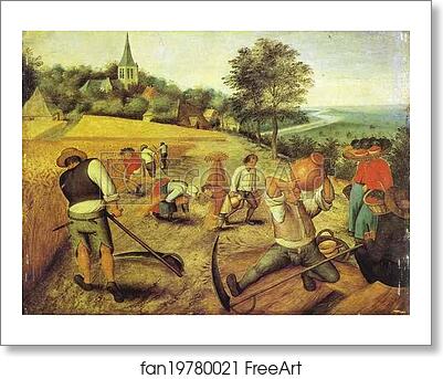 Free art print of Summer by Pieter Brueghel The Younger