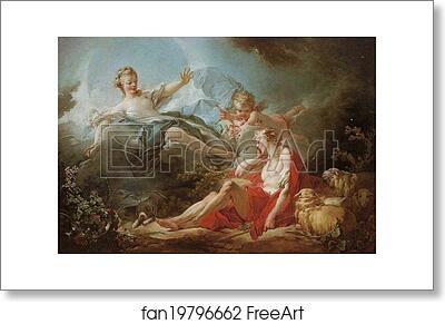 Free art print of Diana and Endymion by François Boucher