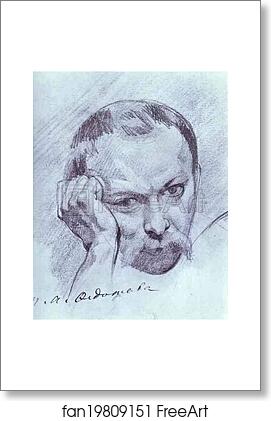 Free art print of Self-portrait by Pavel Fedotov