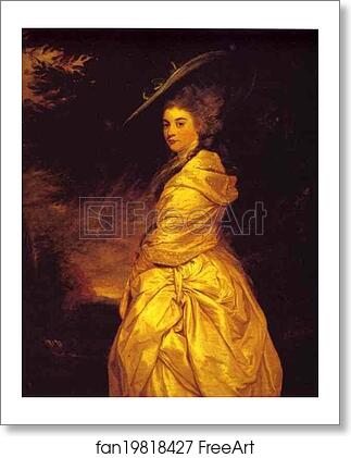 Free art print of Lady Henrietta Herbert by Sir Joshua Reynolds
