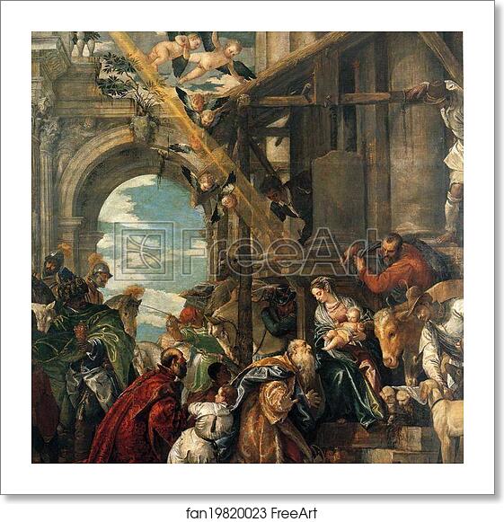 Free art print of The Adoration of the Kings by Paolo Veronese Free art print of The Adoration of the Kings by Paolo Veronese